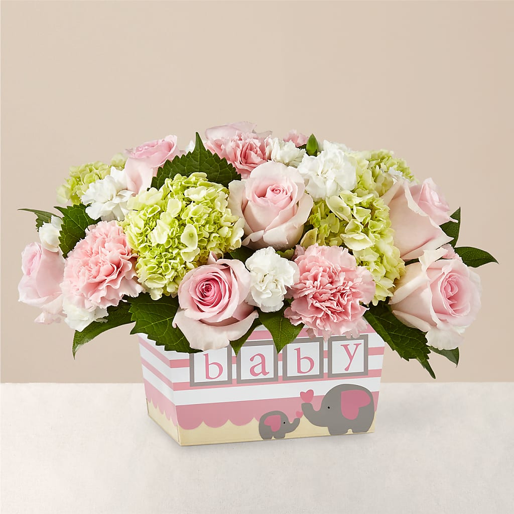 Darling Baby Girl Bouquet – Charley Flowers Llc, Chillicothe OH