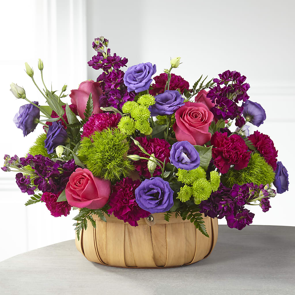 Serene Sanctuary Basket – Charley Flowers Llc, Chillicothe OH