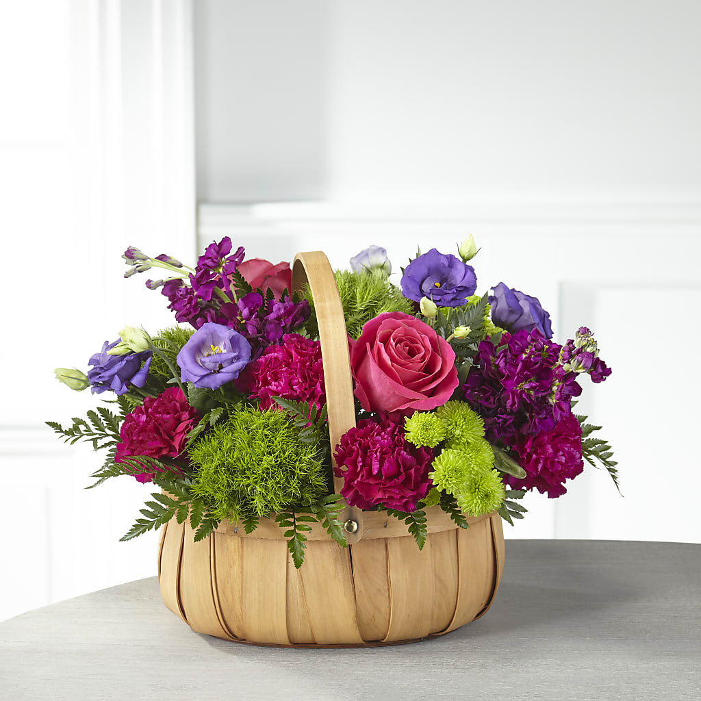 Serene Sanctuary Basket – Charley Flowers Llc, Chillicothe OH