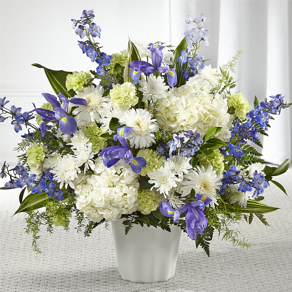 Soft Serenity Floor Basket – Charley Flowers Llc, Chillicothe OH