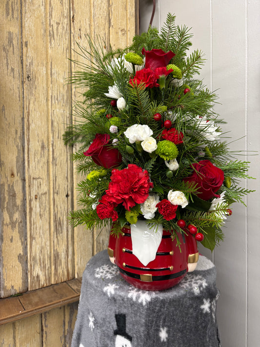 FTD NUTCRACKER CHRISTMAS TREE